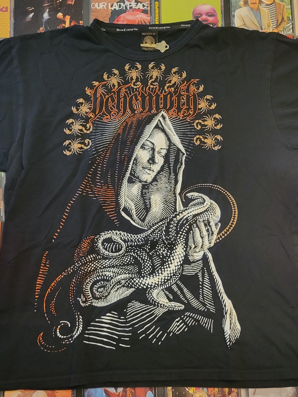Crazy Behemoth Double Sided Graphic Metal Shirt